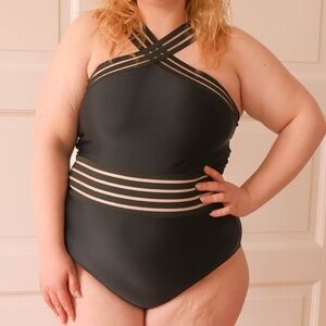 IMOGEN CROSSOVER ONE-PIECE BY AAVA